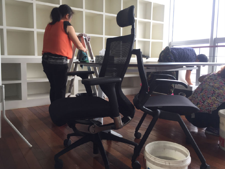 栖霞区办公室清洁案例